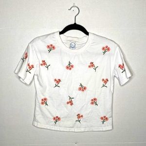 Flower crop top